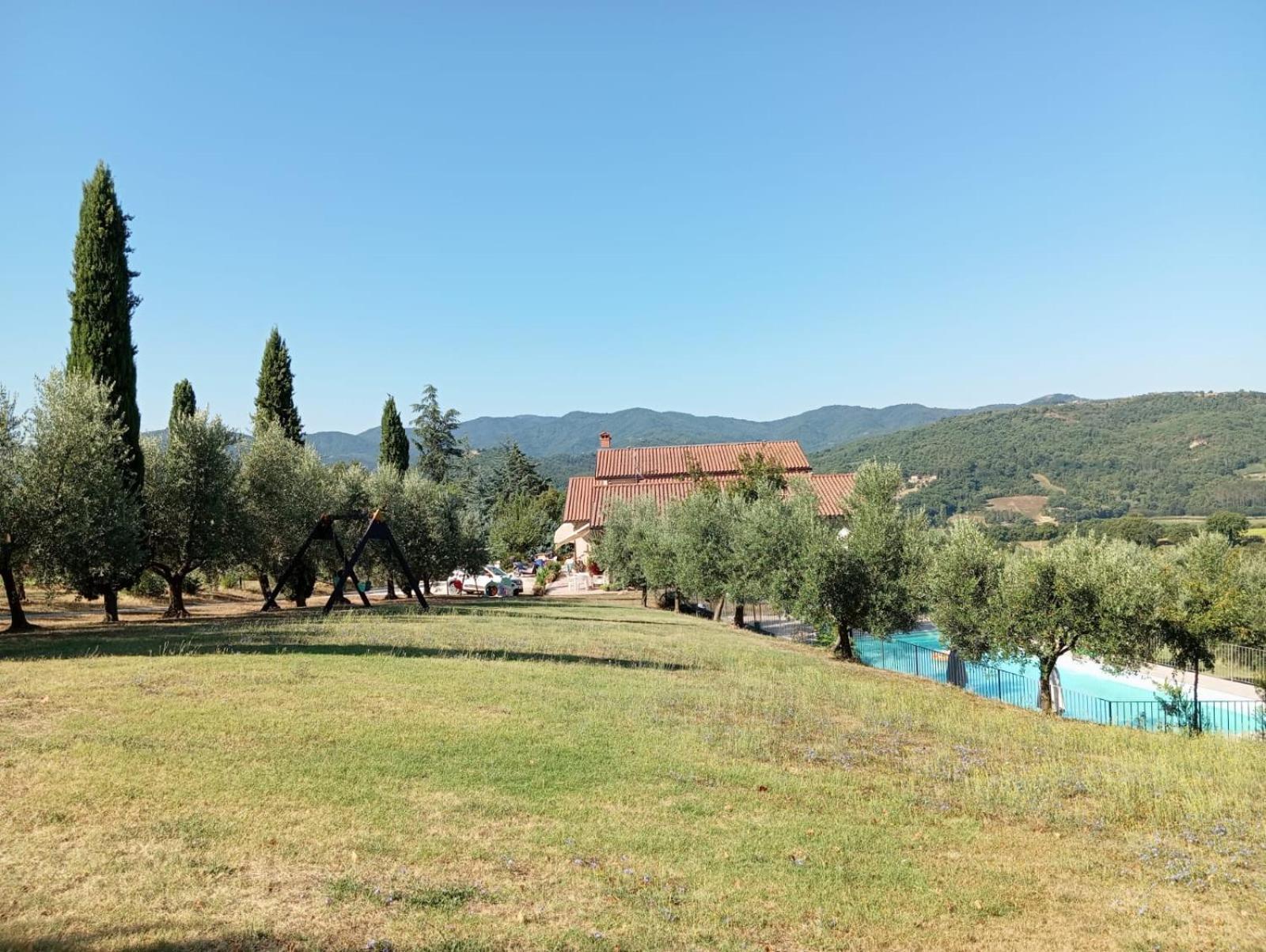 Agriturismo Val Della Pieve Anghiari Bagian luar foto